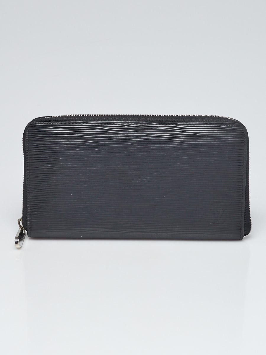 Louis Vuitton Black Epi Leather Zippy Organizer Wallet Louis