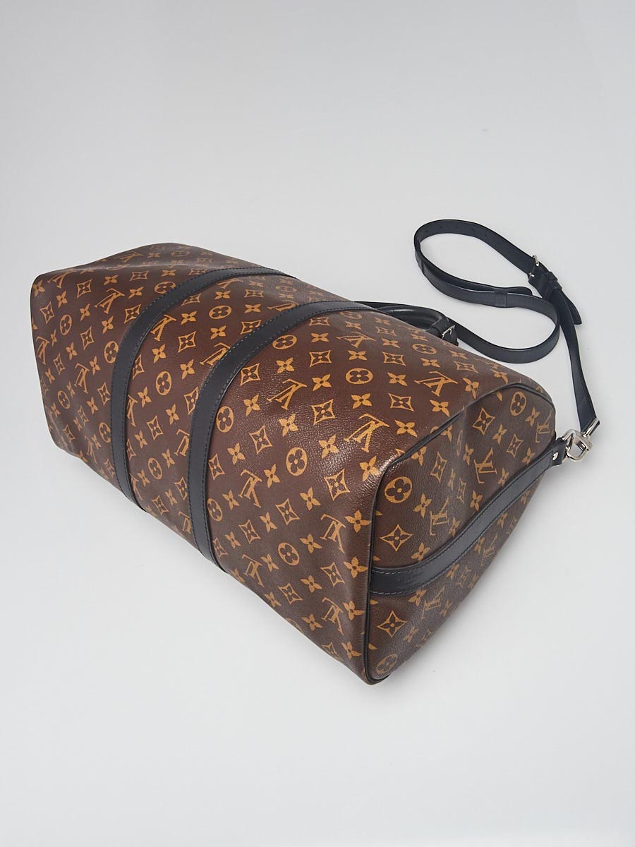 Louis Vuitton Monogram Macassar Canvas Keepall Bandouliere 45 Bag w/o  Shoulder Strap - Yoogi's Closet