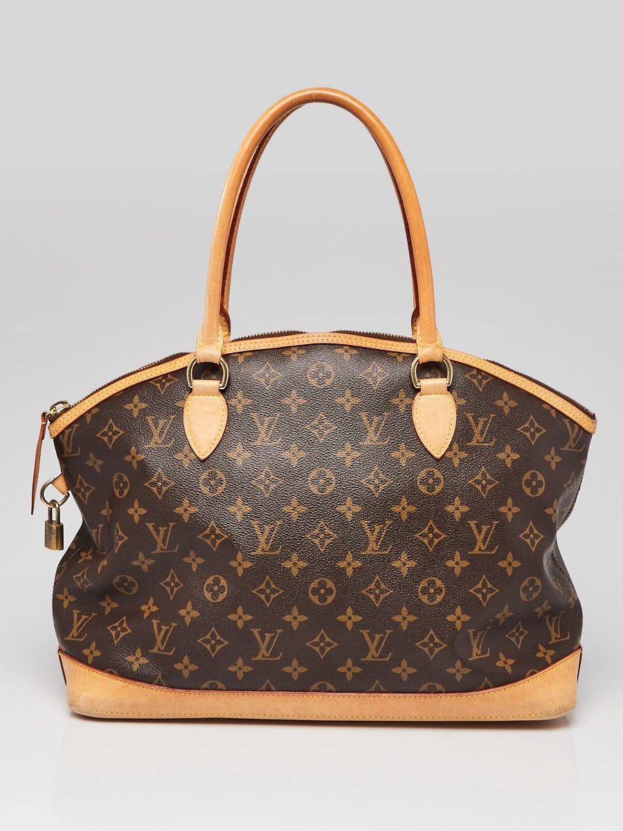 Louis Vuitton Lockit Horizontal Monogram Canvas Shoulder Bag