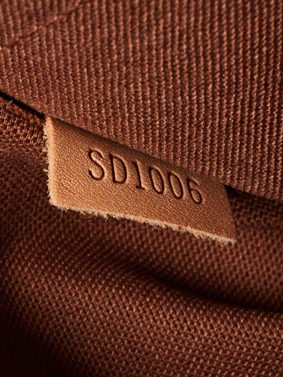 Vintage Louis Vuitton Medium Monogram Canvas Shoulder Bag - SD1006