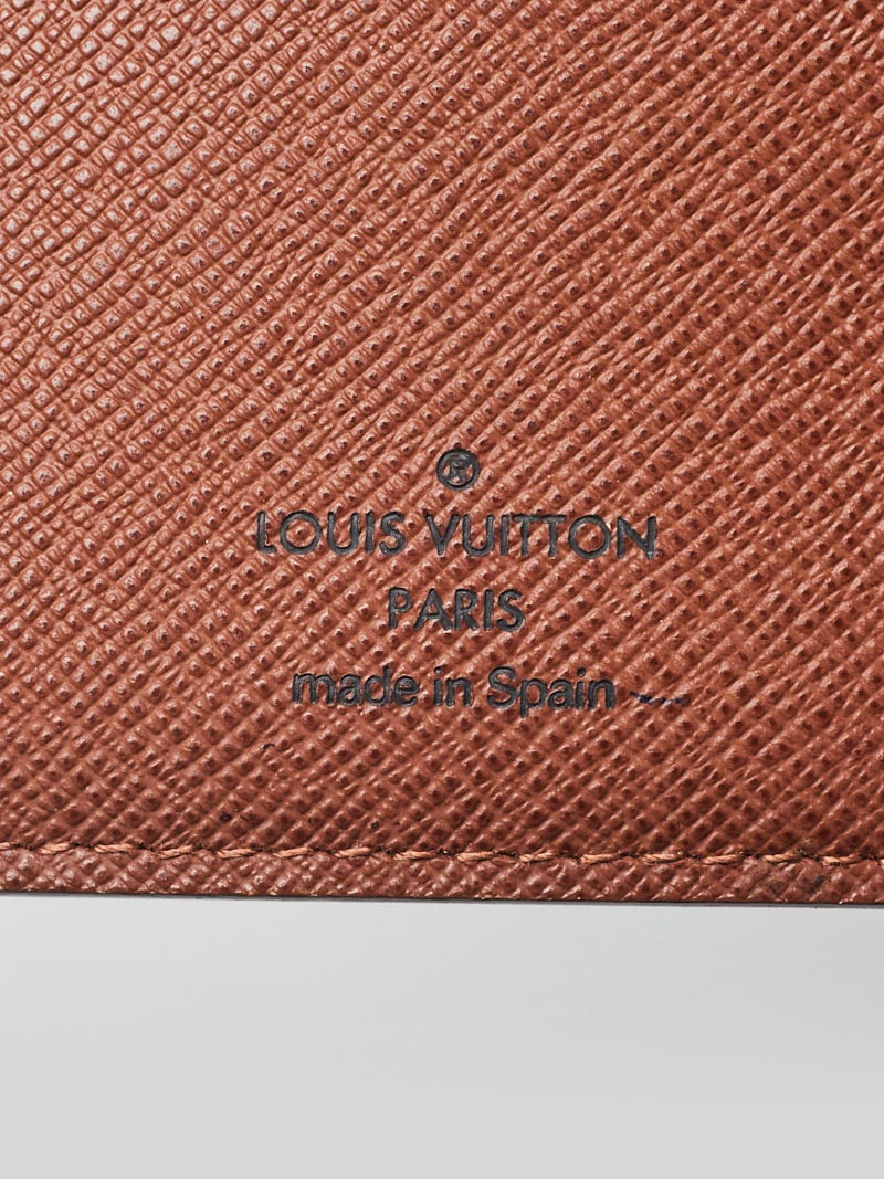 Louis Vuitton Vintage Monogram Canvas Desk Cover Agenda - Yoogi's Closet