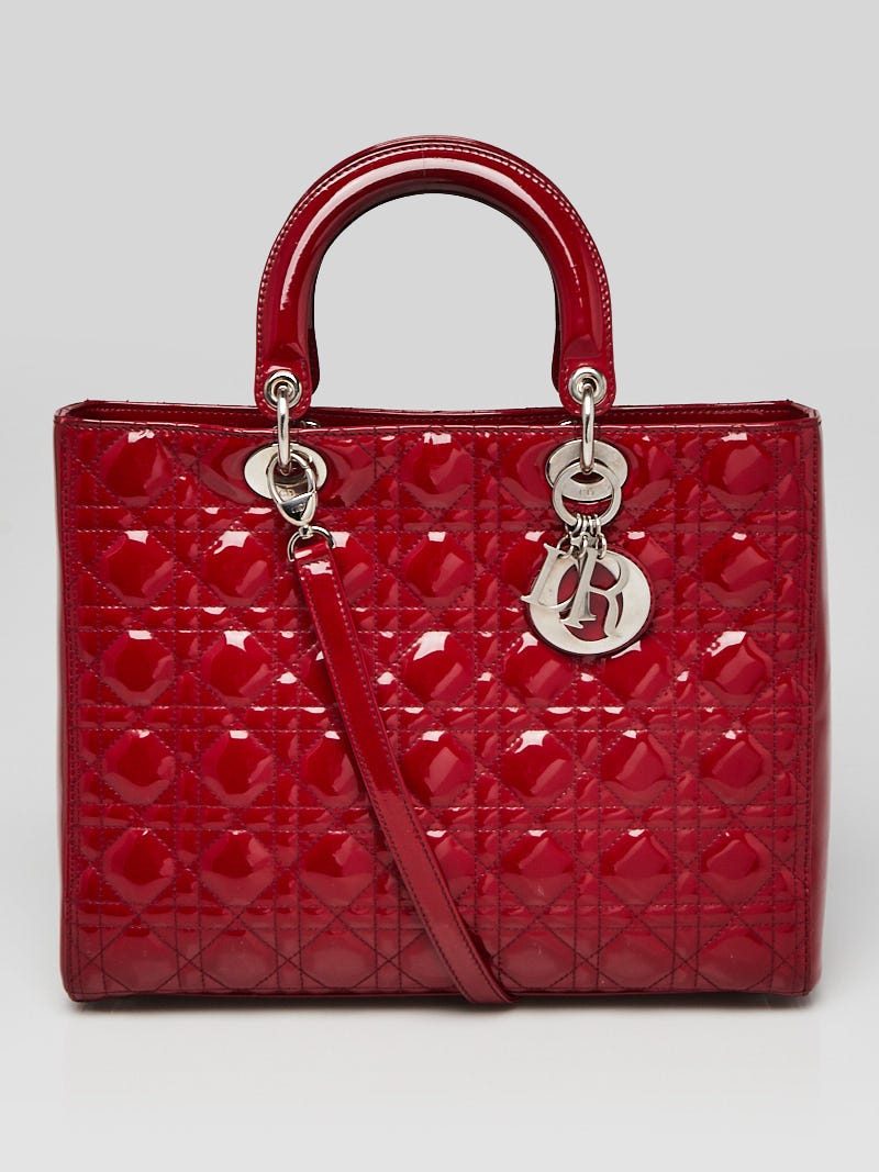 Medium Lady Dior Bag Blush Ultramatte Cannage Calfskin | DIOR US