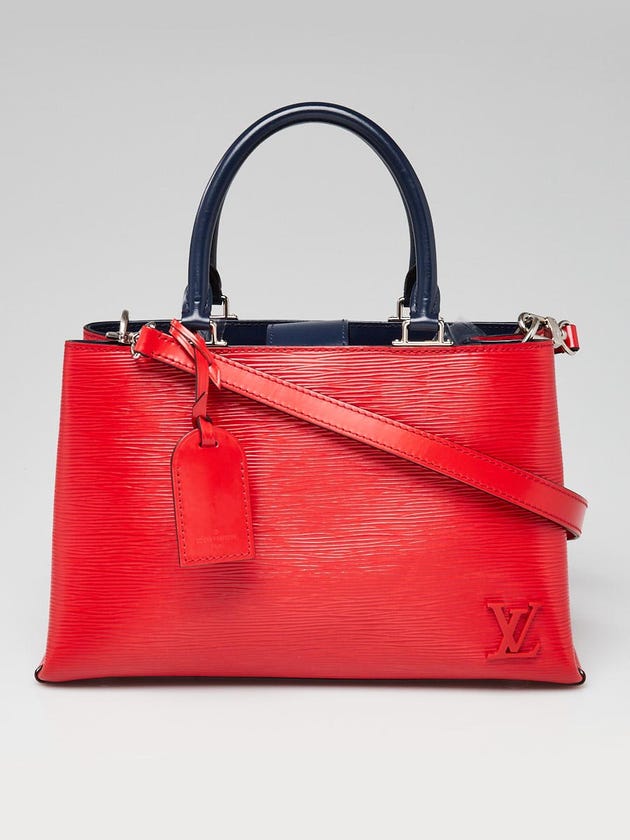 Louis Vuitton Coquelicot Epi Leather Kleber PM Bag