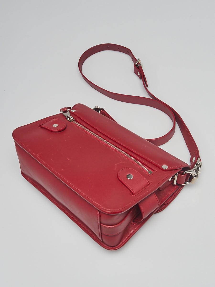 Rasende Electrify Dødelig Proenza Schouler Red Leather PS11 Mini Classic Bag - Yoogi's Closet