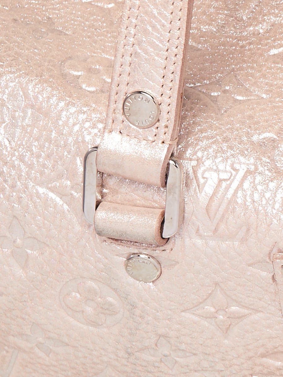 Louis Vuitton Silver Monogram Shimmer Limited Edition Comete Bag at 1stDibs