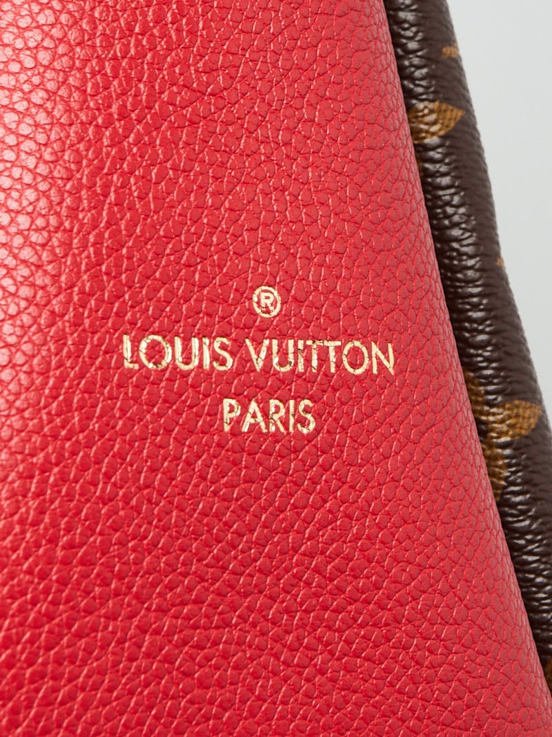 Louis Vuitton Cerise Monogram Canvas Leather Surene MM Bag - Yoogi's Closet