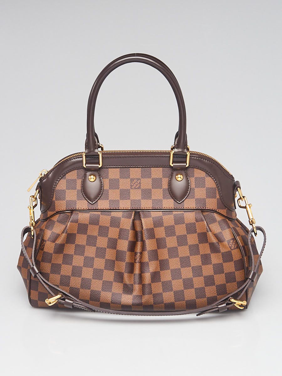 Louis Vuitton Brown Leather Trevi Shoulder Strap - Yoogi's Closet