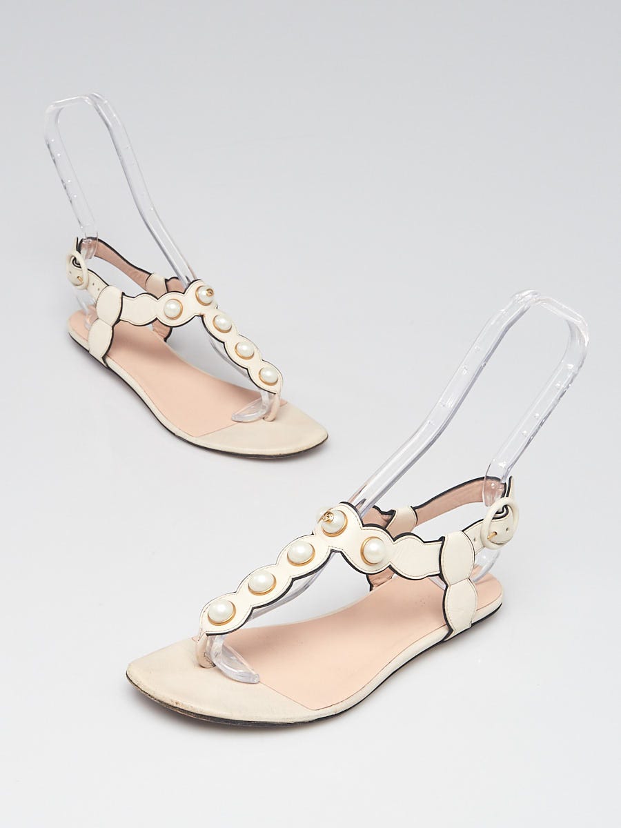 Gucci willow best sale pearl sandals