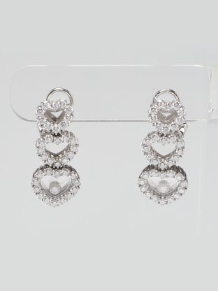 Louis Vuitton Clear Resin Monogram Stud Earrings Set - Yoogi's Closet