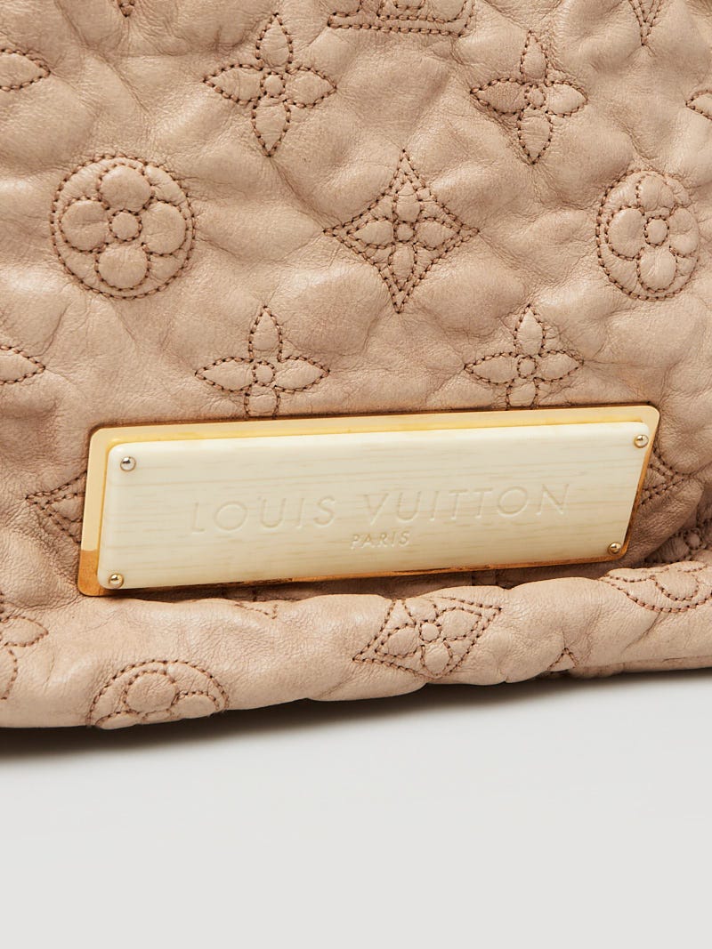 Louis Vuitton Limited Edition Beige Monogram Olympe Stratus GM Bag w/o  Chain Strap - Yoogi's Closet