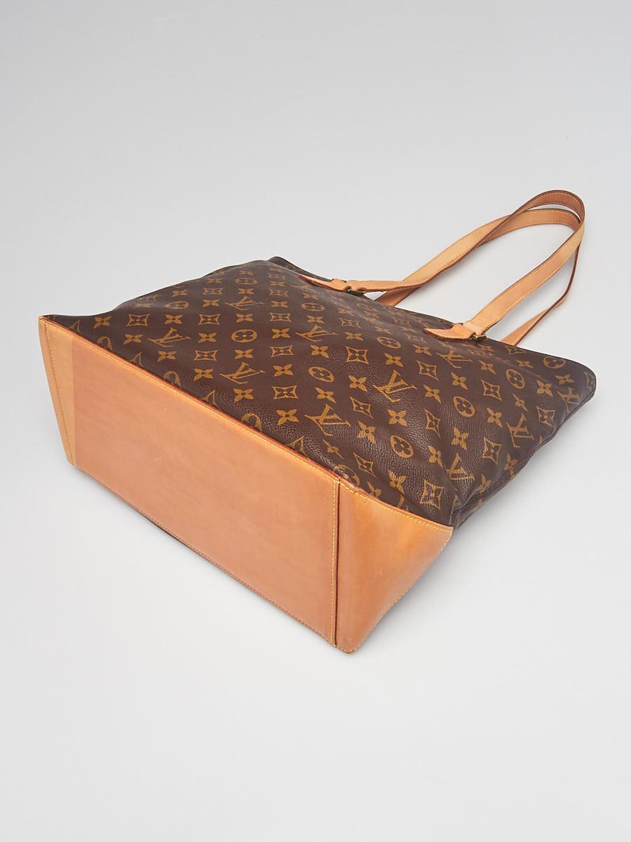 Louis Vuitton Monogram Cabas Mezzo Large Tote Bag