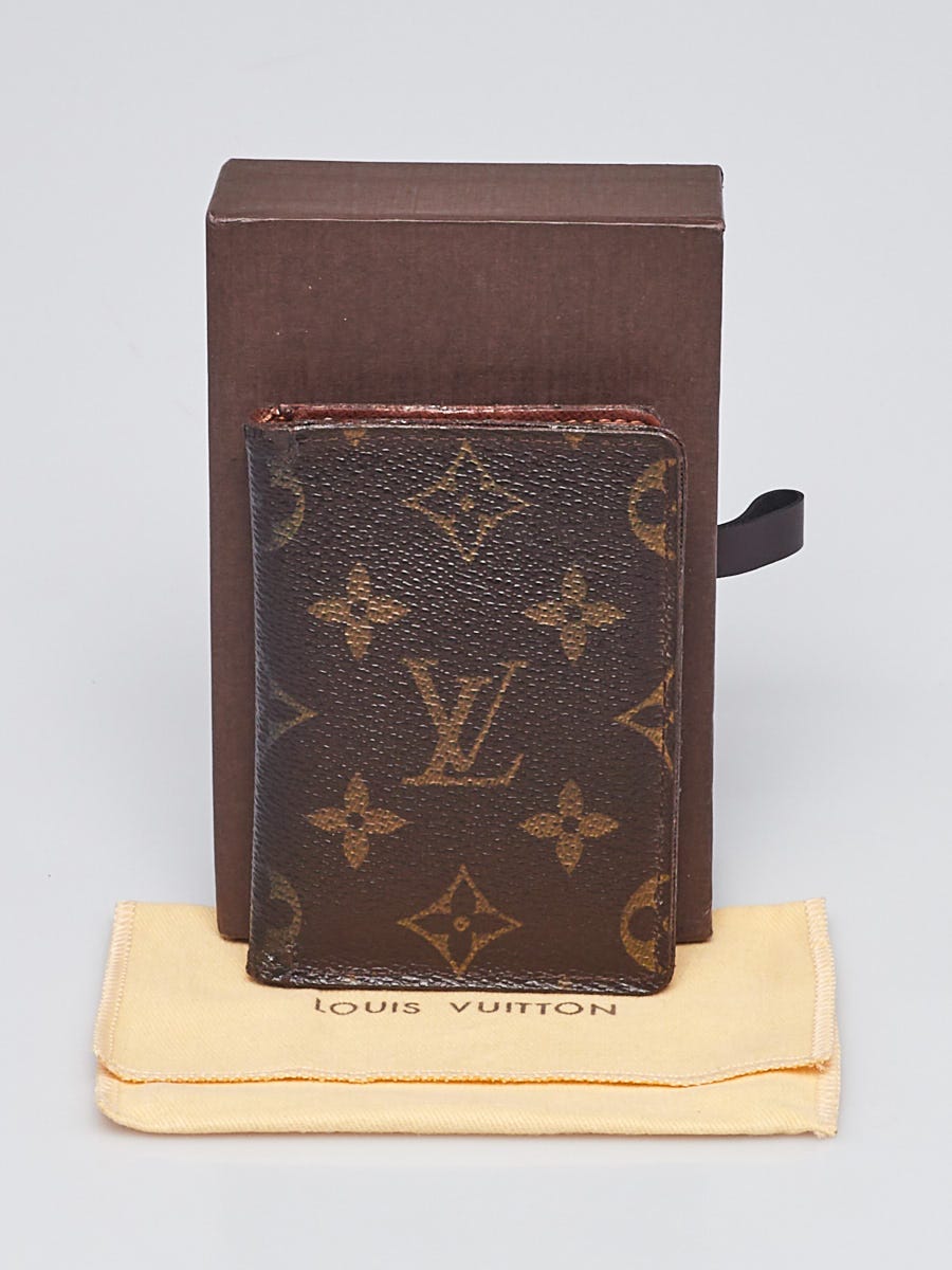 Louis Vuitton Monogram Canvas ID Card Holder Wallet - Yoogi's Closet