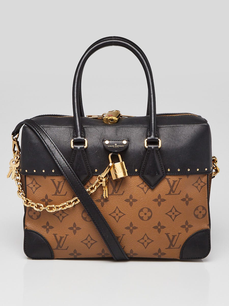 Louis Vuitton, Bags, Louis Vuitton City Malle Handbag Reverse Monogram  Canvas And Leather Mm