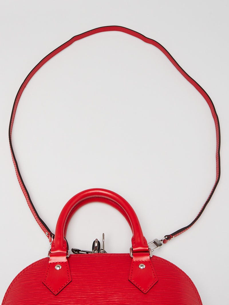 Louis Vuitton Poppy Epi Leather Alma BB Bag Handbag with Strap – OPA Vintage