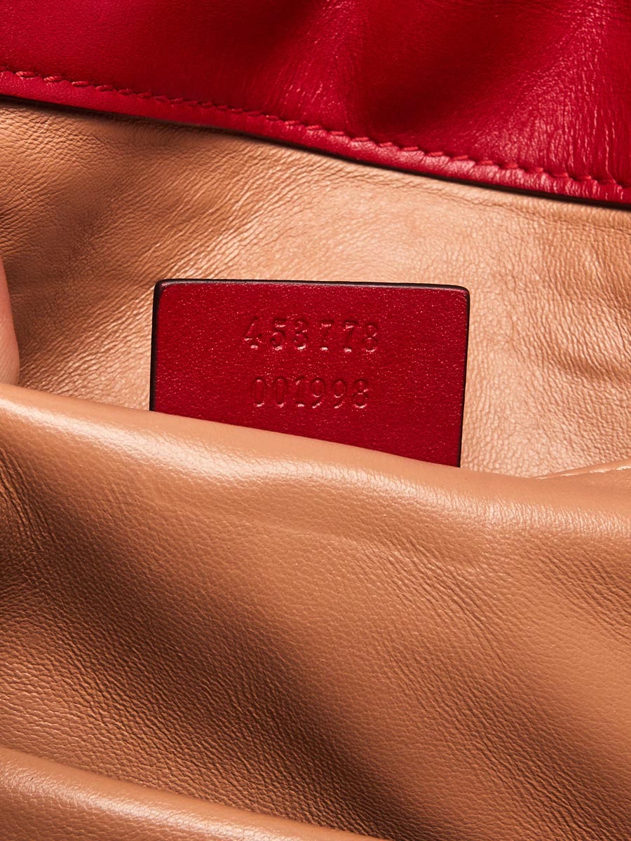 leather gucci bag