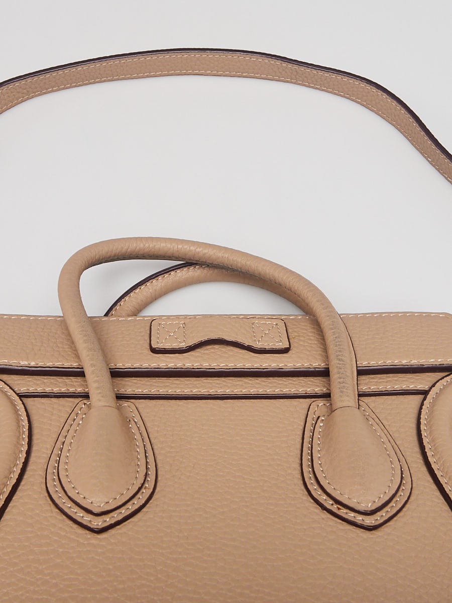 【CELINE 】バッグ NANO LUGGAGE デューン ベージュ　美品 CELINE 】バッグ NANO LUGGAGE デューン ベージュ 美品 - メルカリ