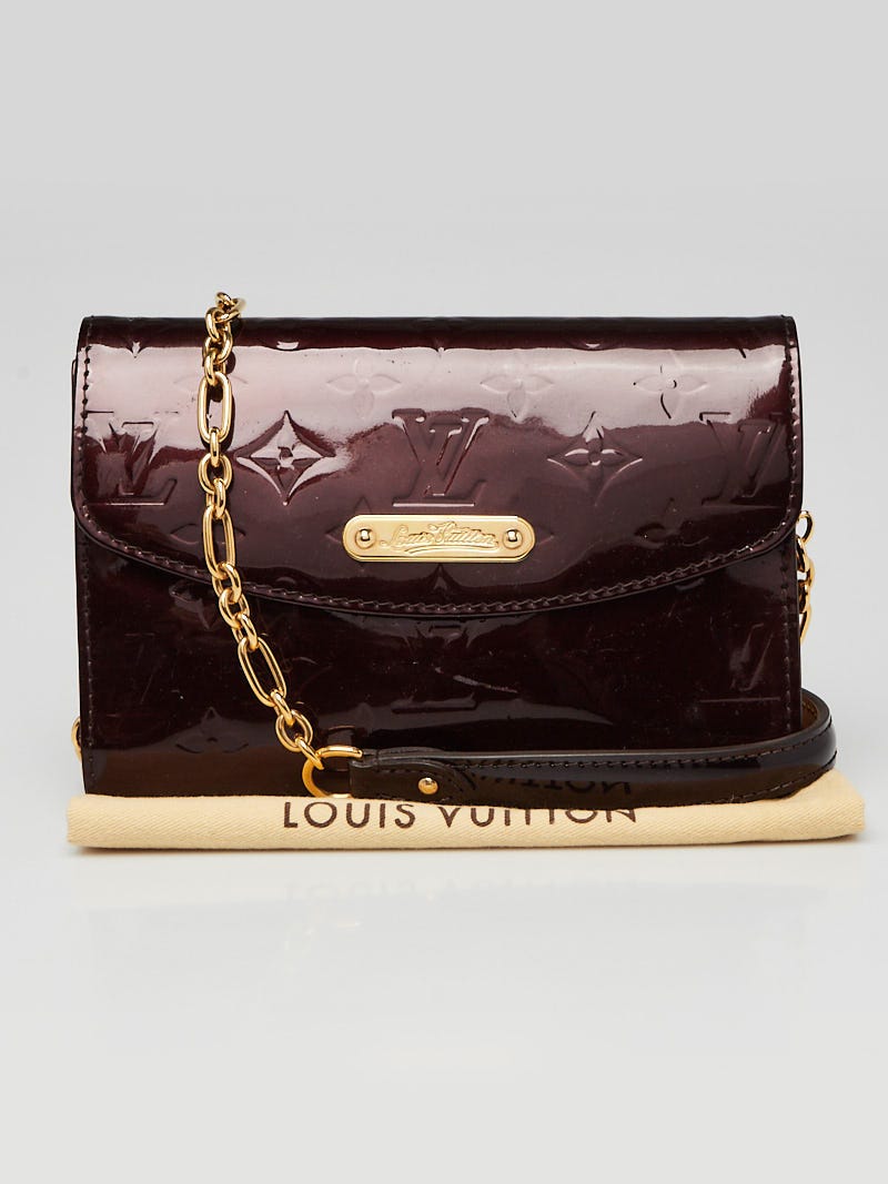 Louis Vuitton Amarante Monogram Vernis Rodeo Drive Bag - Yoogi's Closet