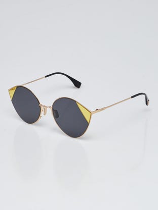 Louis Vuitton Blue Frame Amber Sunglasses Z0741E - Yoogi's Closet