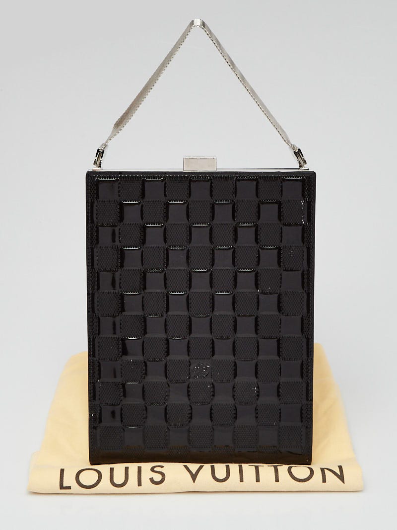 Louis Vuitton Very Rare Black Damier Vernis Ange PM Evening Bag., Lot  #56146