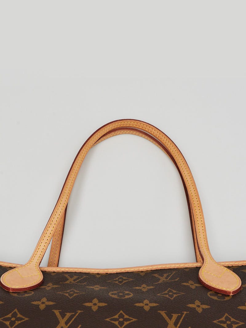Louis Vuitton Monogram Canvas Beige Neverfull MM NM Bag | Yoogi's