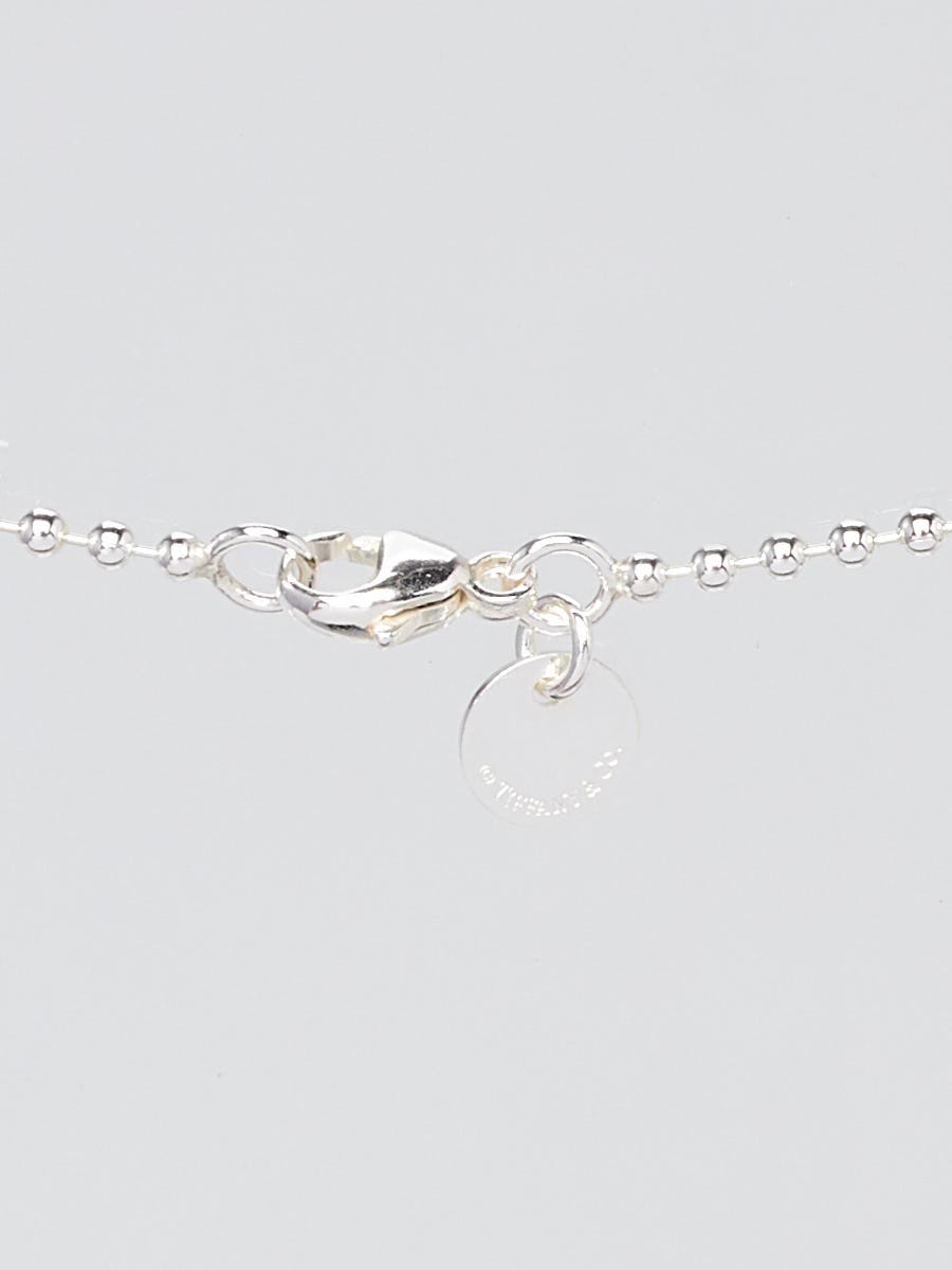 Tiffany Devil Heart Tag Necklace 