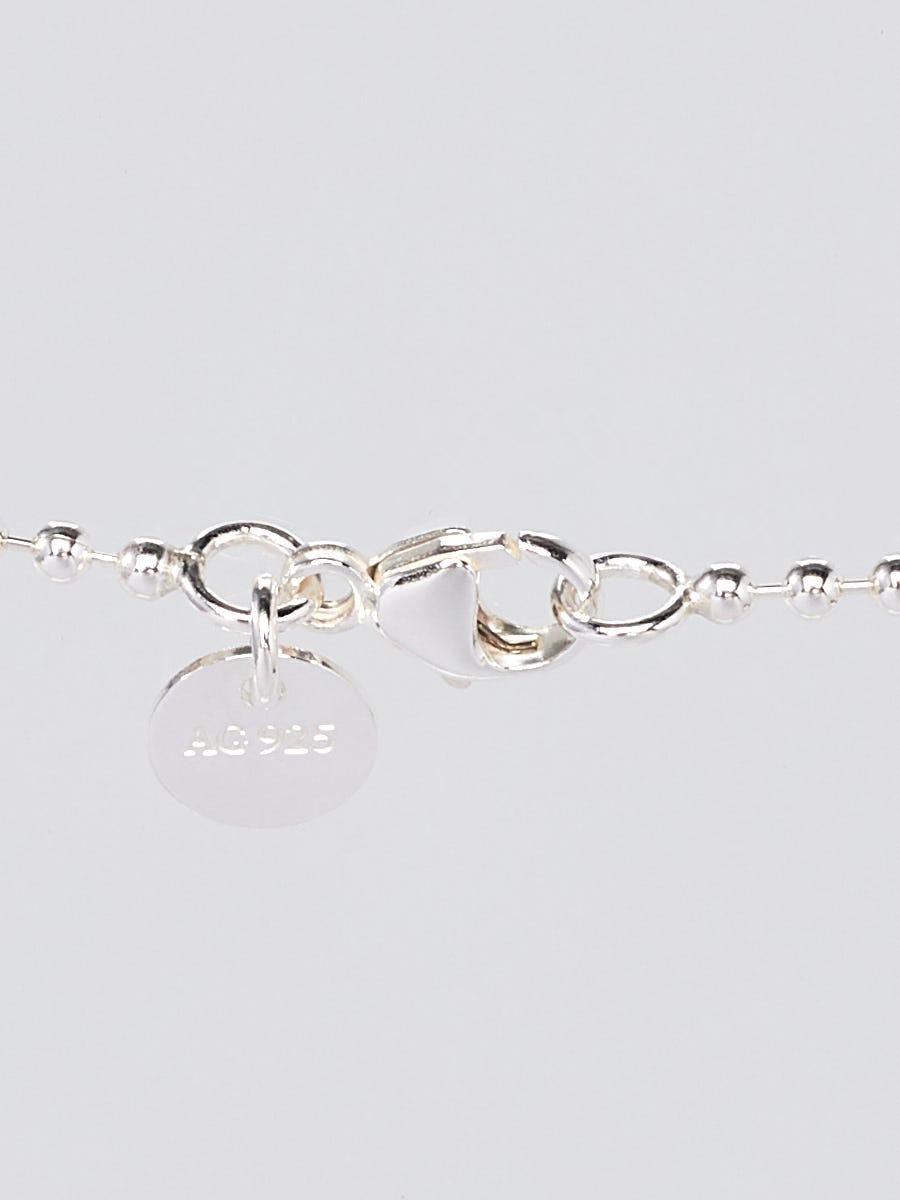 Tiffany Devil Heart Tag Necklace 