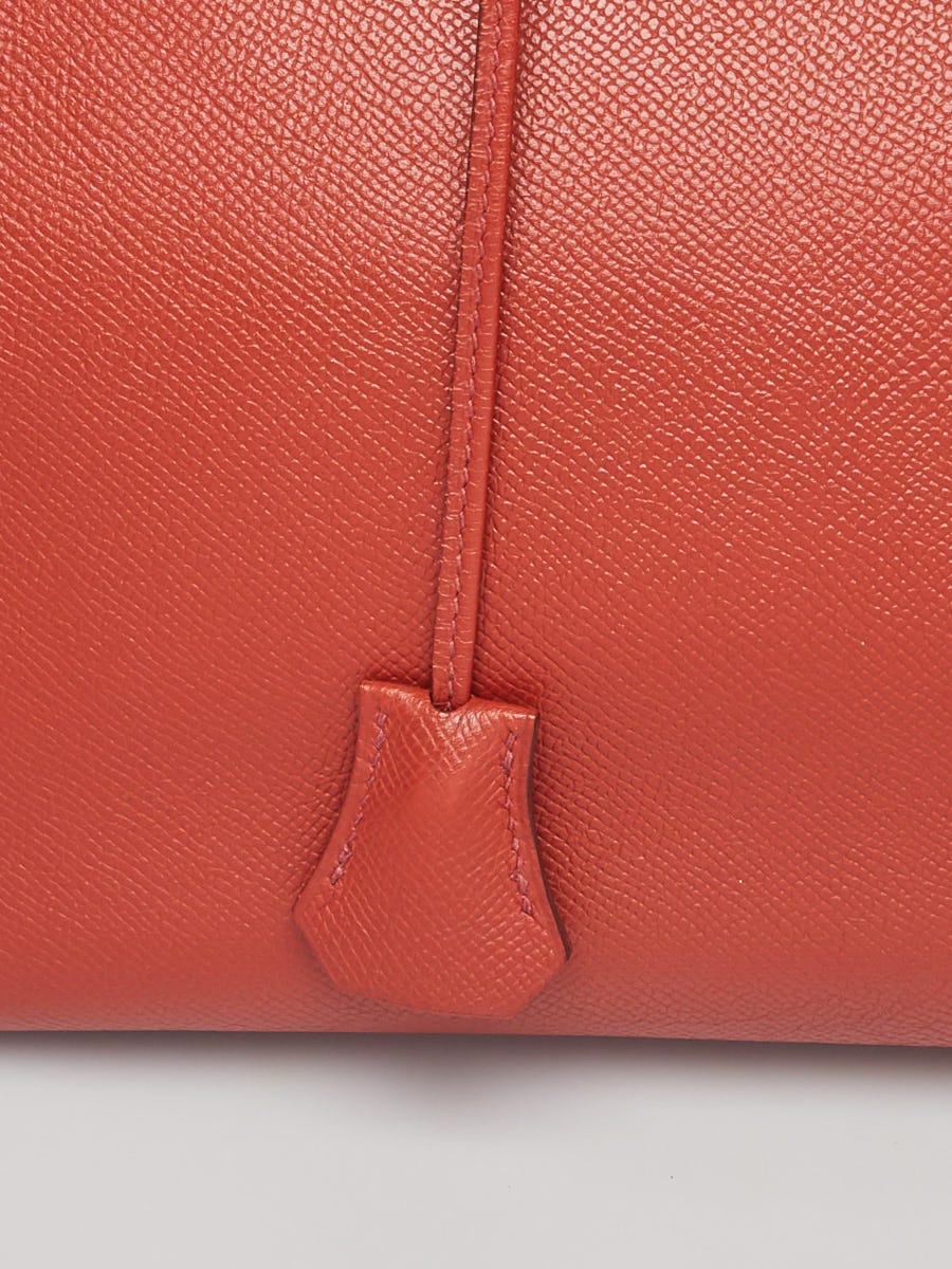 Hermes 35cn Brique Epsom Leather Birkin Bag