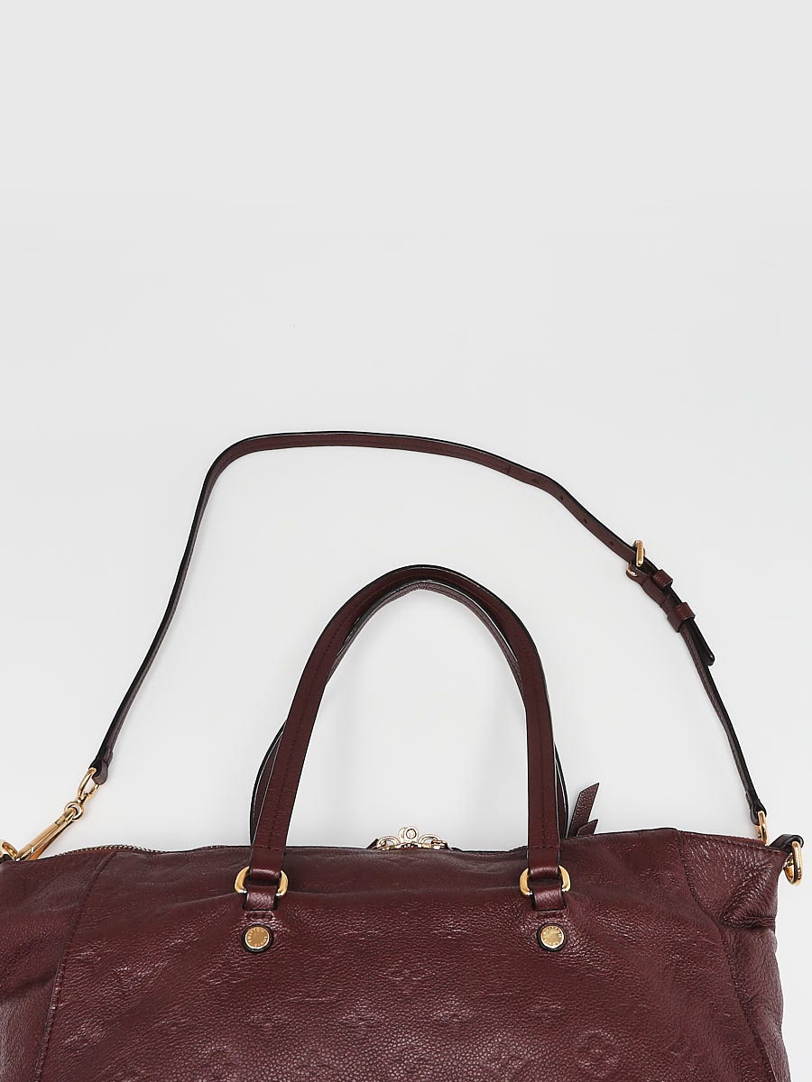 Louis Vuitton Empreinte Lumineuse PM Monogram Leather Shoulder Bag Tote  Brown