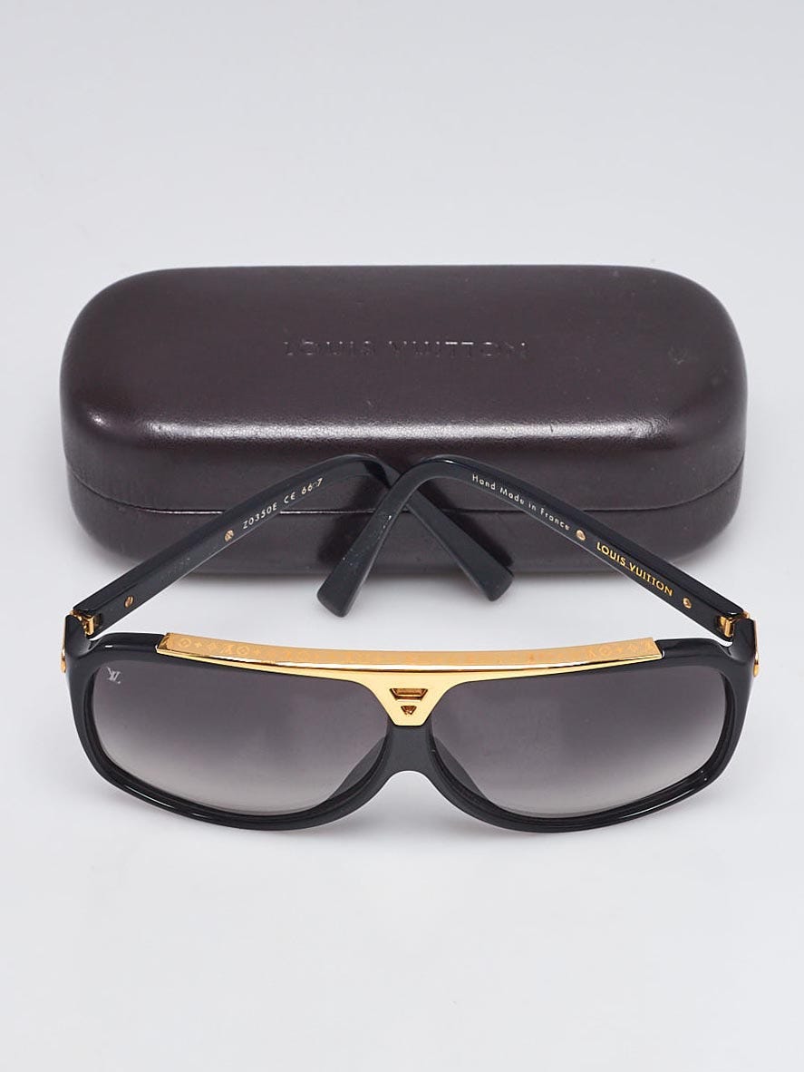 Louis Vuitton Evidence Z0350E Black Sunglasses
