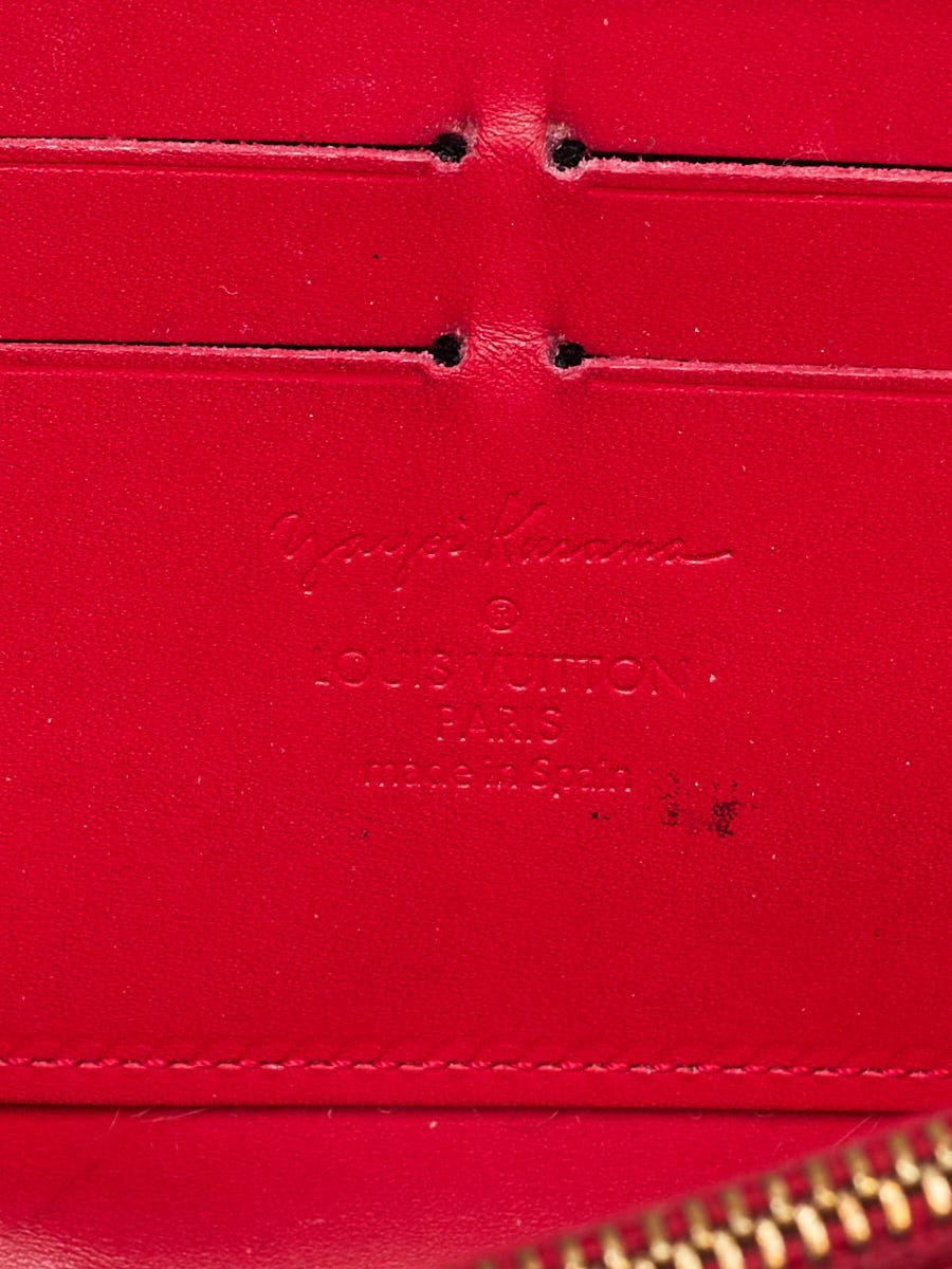 Louis Vuitton Rare Red Monogram Yayoi Kusama Dots Leggings sz 38