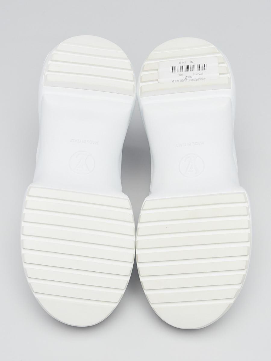 Louis Vuitton White/Multicolor Leather/Fabric Archlight Sneaker Size 6/36.5