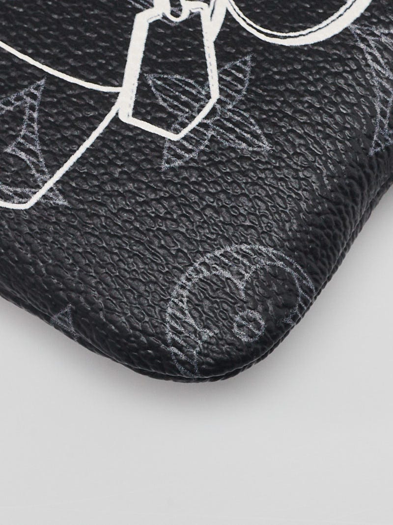 Louis Vuitton Monogram Eclipse Canvas/Leather Vivienne Key Holder and Bag Charm