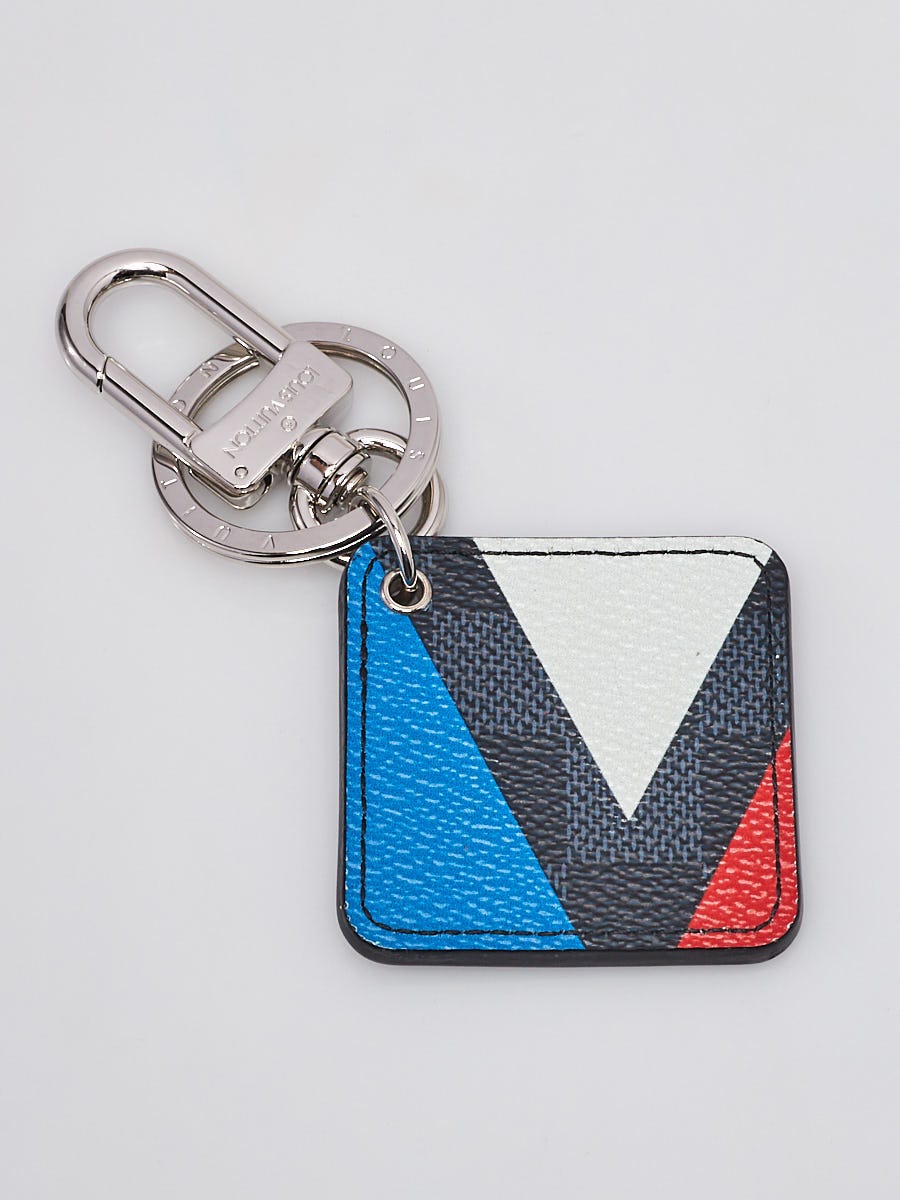 Louis Vuitton Damier Key Chain - Blue Keychains, Accessories