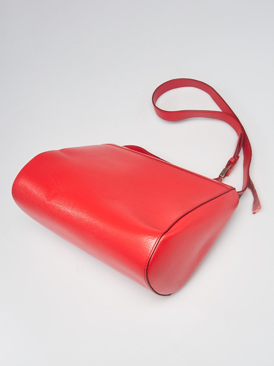 Givenchy Red Grained Leather Pandora Box Medium Shoulder Bag | eBay