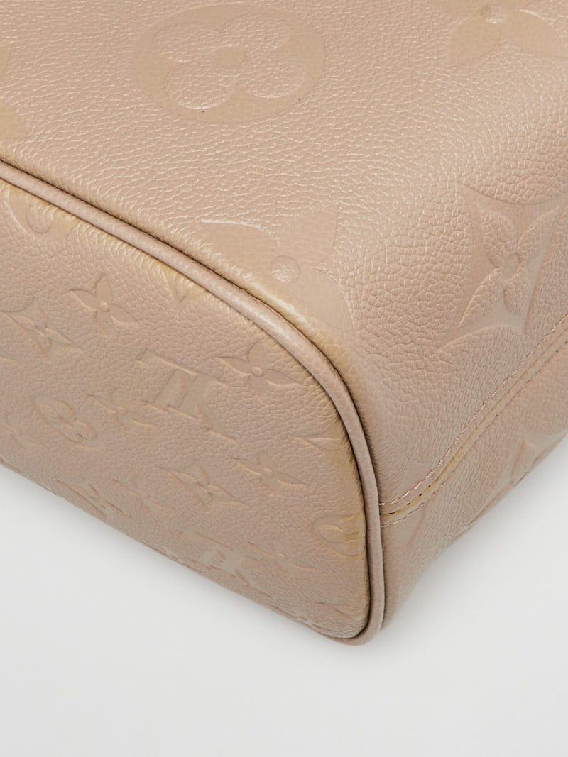 Louis Vuitton Neverfull MM Empreinte Leather Turtledove Beige Bag - Tabita  Bags – Tabita Bags with Love