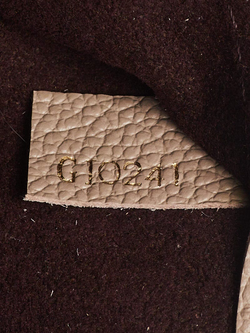 Louis Vuitton Turtle Dove Empreinte Leather Neverfull MM Bag - Yoogi's  Closet