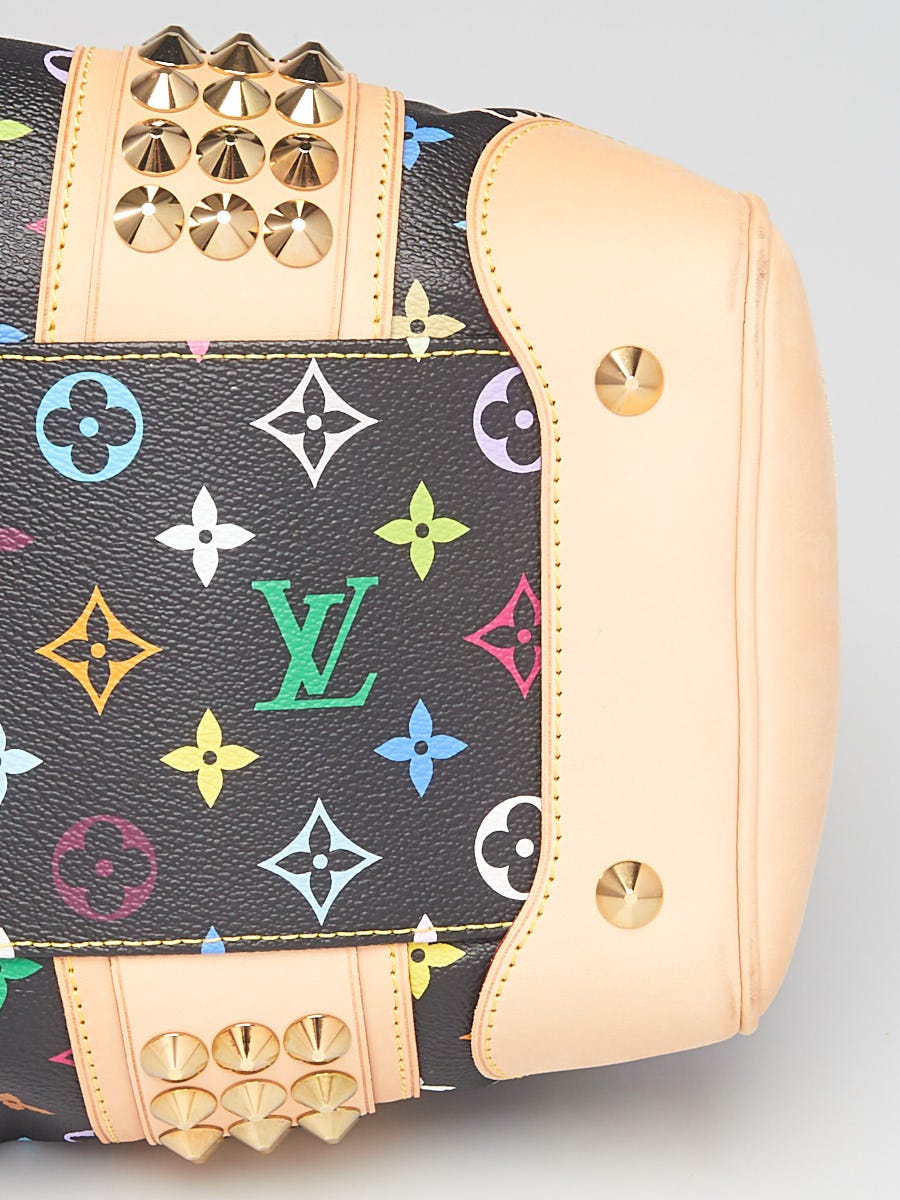 Louis Vuitton Black Monogram Multicolore Courtney Clutch Bag - Yoogi's  Closet