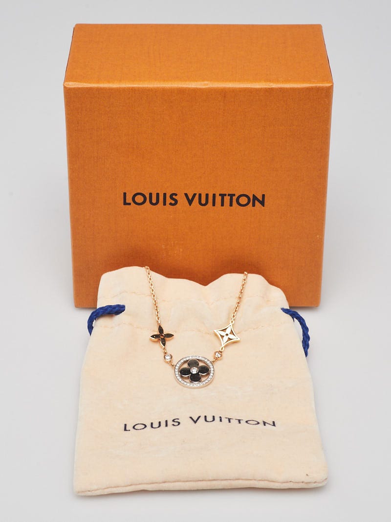 Louis Vuitton 18k White Gold and Diamond Idylle Blossom LV Pendant -  Yoogi's Closet