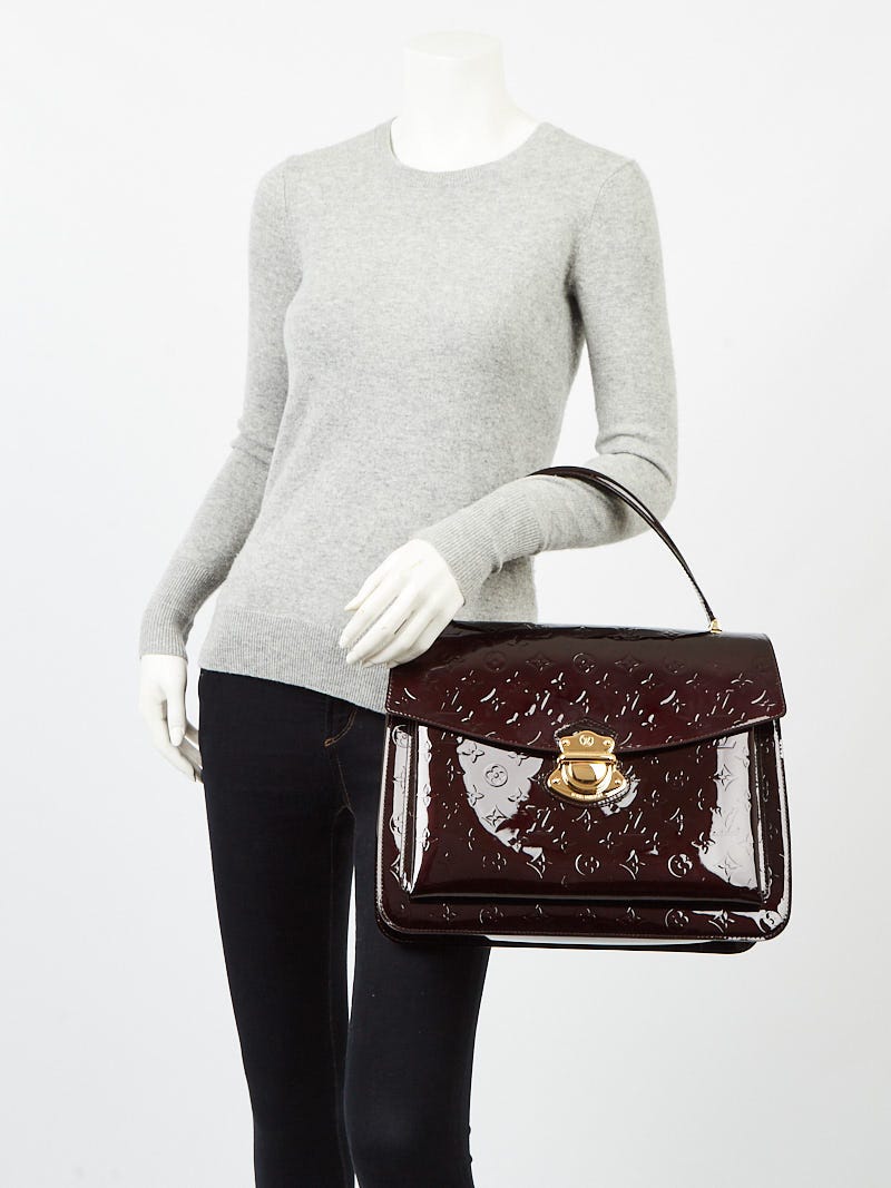 Louis Vuitton Amarante Monogram Vernis Romaine Bag - Yoogi's Closet