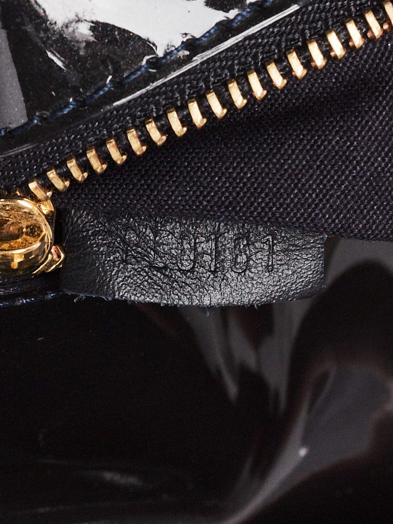 Louis Vuitton Black Vernis Pochette SoBe Clutch Bag - Yoogi's Closet