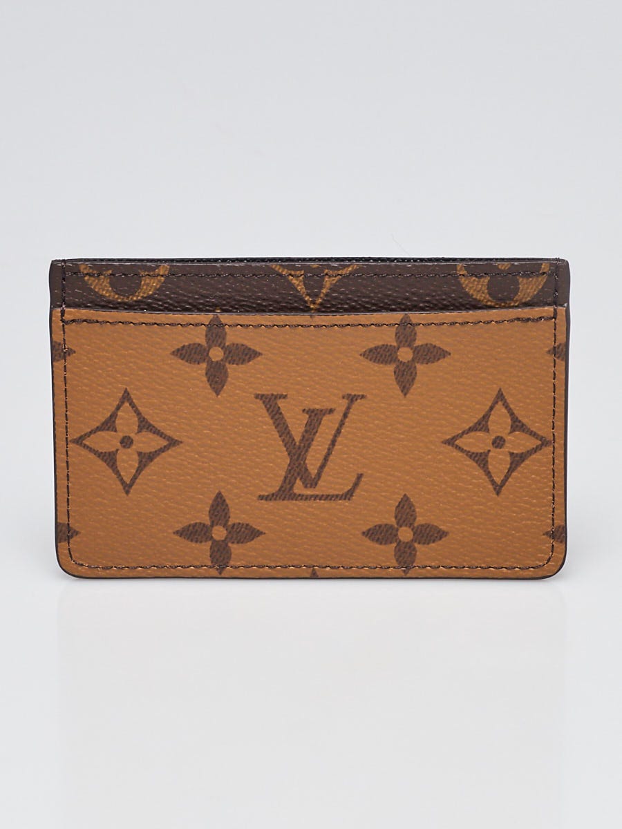 Louis Vuitton - Louis Vuitton Monogram Reverse Canvas Card Holder on  Designer Wardrobe