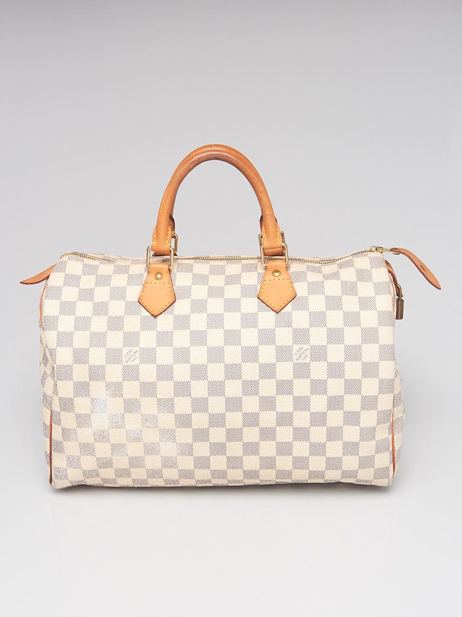 Louis Vuitton Speedy 35 Beige Damier Azur