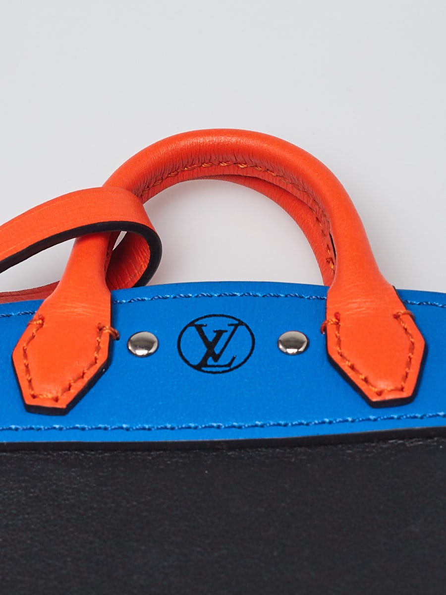 City Steamer Bag Charm, Used & Preloved Louis Vuitton Bag charm, LXR USA, Blue