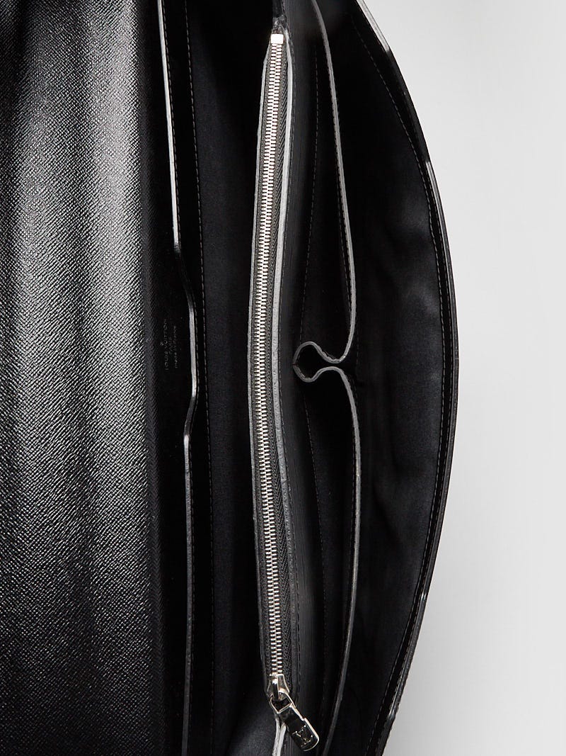 SM292]LOUIS VUITTON Louis Vuitton porutofoiyukre man s epi black