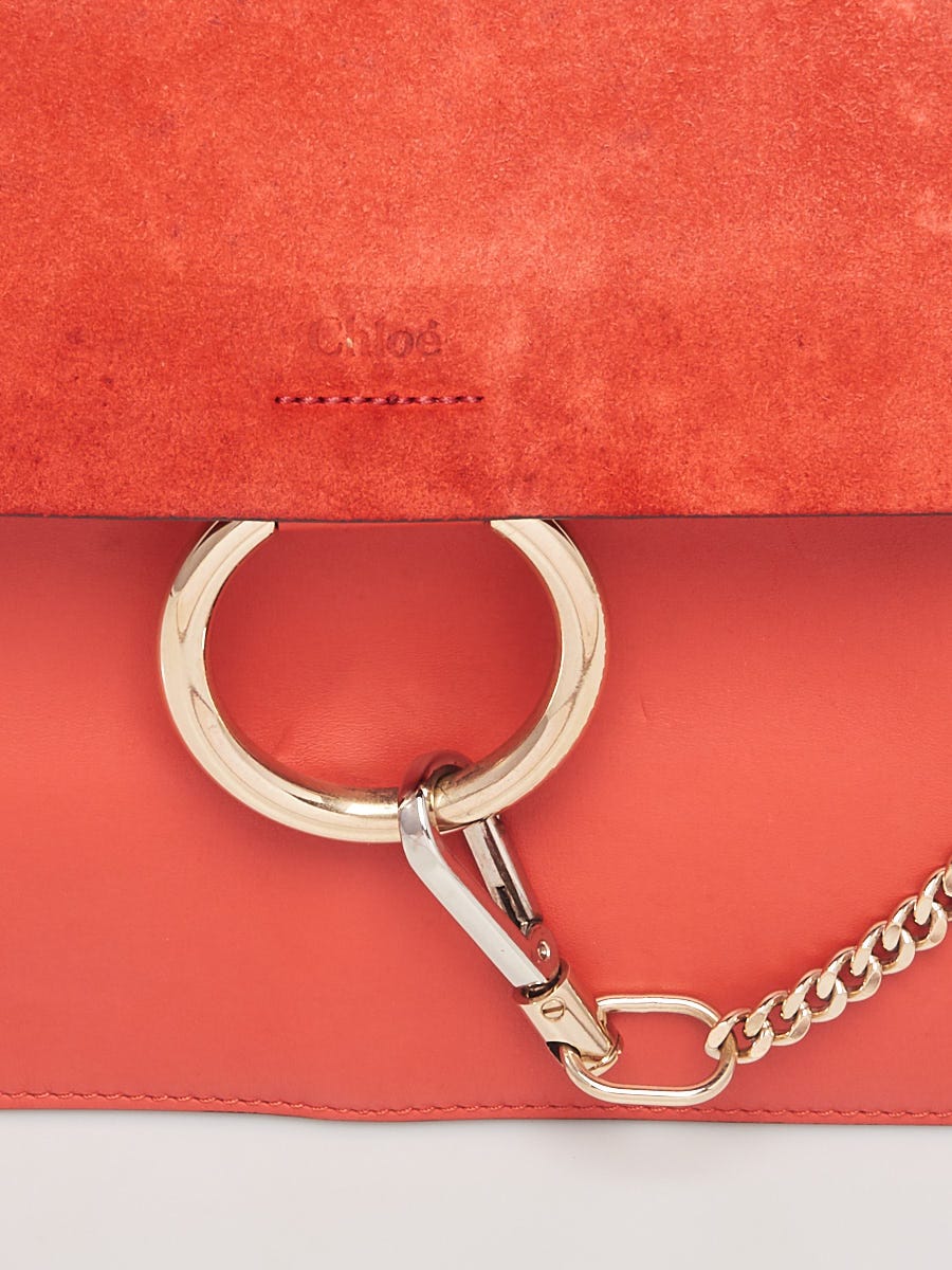 Chloe faye bag on sale red