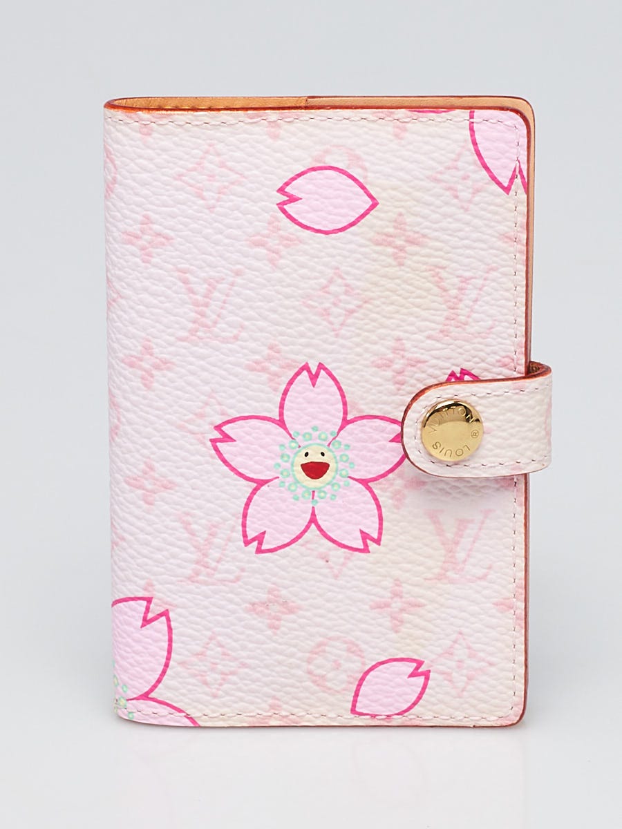 Louis Vuitton Limited Edition Pink Monogram Cherry Blossom Carnet de Bal  Mini Address Book - Yoogi's Closet