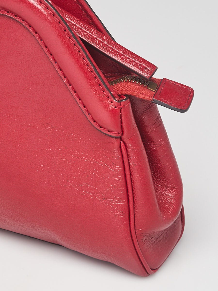 Dôme leather handbag Gucci Red in Leather - 18204758