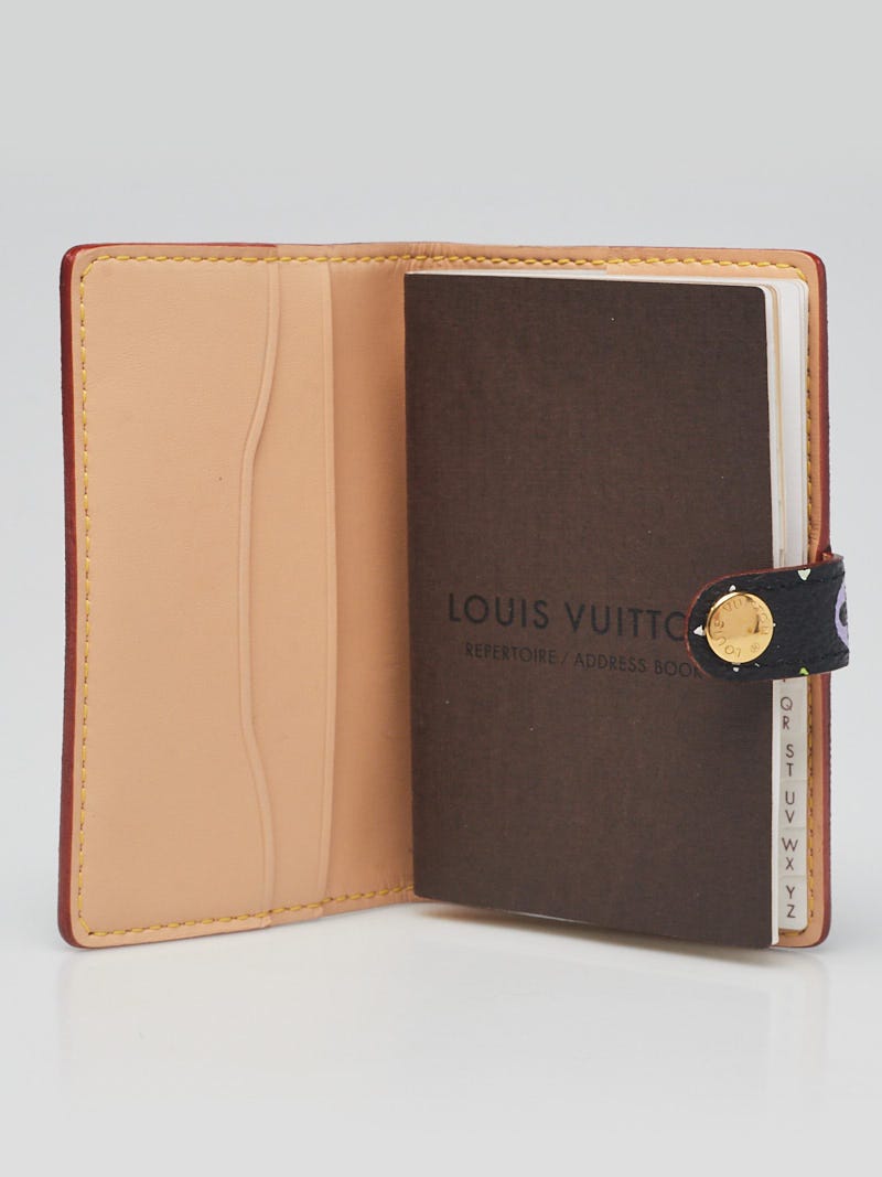 Louis Vuitton Black Monogram Multicolore Carnet de Bal Mini Address Book -  Yoogi's Closet