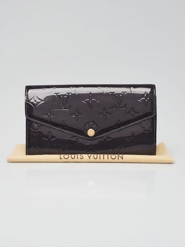Louis Vuitton Amarante Monogram Vernis Sarah NM3 Wallet Yoogi's