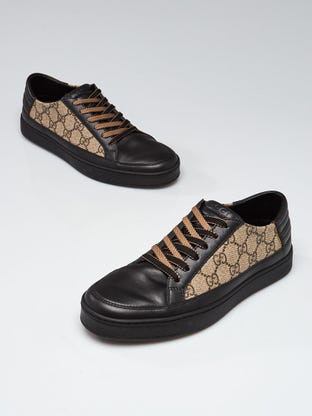 Men's Louis Vuitton Suede Dark Green / Peach "V" Sneaker  Shoes - Size 9 ~